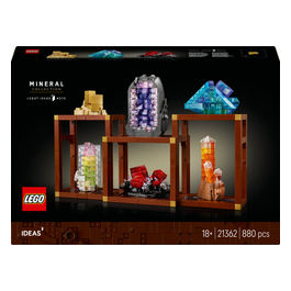 Lego, Collezione di Minerali Ideas 21362, Set Costruzioni Multicolore, 880 Pezzi