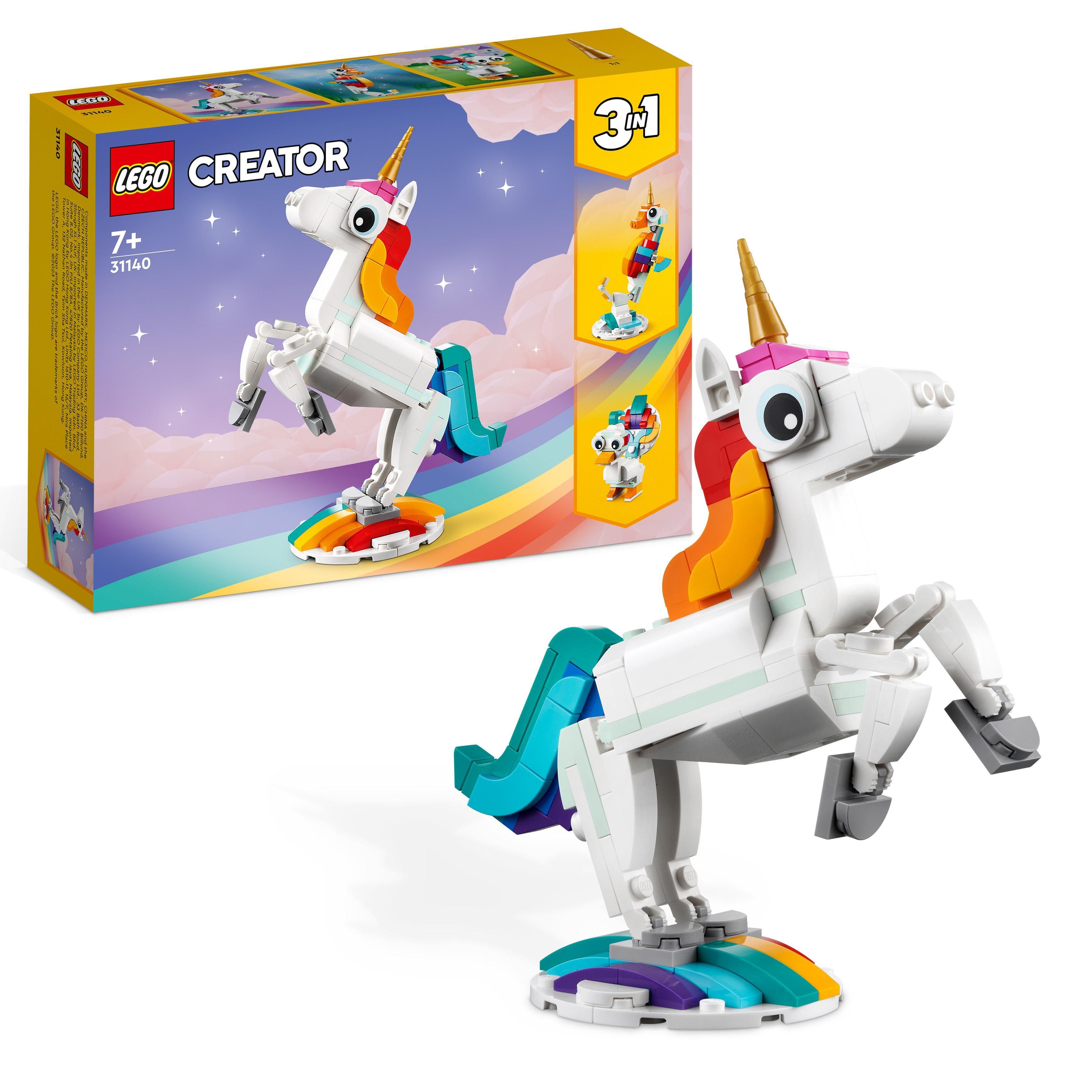 Un unicorno lego è fatto da lego ed è fatto da lego.