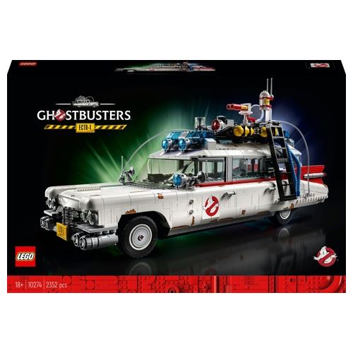 LEGO Icons 10274 ECTO-1 Ghostbusters, Modellino da Costruire, Kit Auto per Adulti, Modello da Collezione, Idea Regalo
