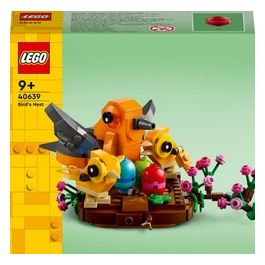 LEGO Creator 40639 Il Nido dell'Uccellino, Giochi da Costruire per Bambini 9+ con 3 Uccelli Giocattolo, Regalo di Pasqua