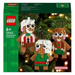 LEGO Creator 40642 Ornamenti di Pan di Zenzero, Giochi da Costruire per Bambini 6+, Regalo di Pasqua, Decorazione per Casa