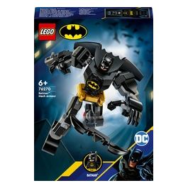 LEGO DC Armatura Mech di Batman Action Figure Giocattolo da Costruire Robot Snodabile da Collezione con Minifigure e Batarang Giochi Creativi per Bambini e Bambine da 6 Anni Piccolo Regalo 76270