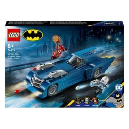 LEGO DC Batman con Batmobile vs. Harley Quinn e Mr. Freeze Macchina Giocattolo da Costruire del Supereroe della Serie Animata con 3 Minifigure Gioco per Bambini da 8 Anni Regalo da Collezione 76274