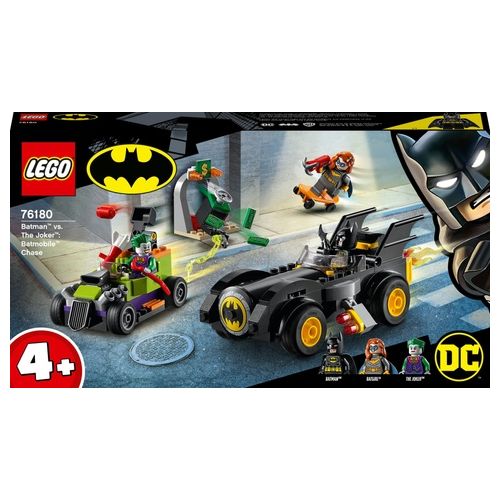 LEGO Dc Comics Super Heroes Batman Vs. Joker Inseguimento con la Batmobile