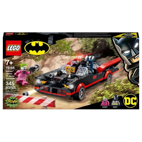 LEGO Dc Comics Super Heroes Classica Batmobile di Batman della Serie Tv