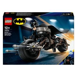 LEGO DC Il Personaggio Costruibile di Batman con Bat-Pod Moto e Action Figure Giocattolo da Il Cavaliere Oscuro da Costruire Regalo da Supereroi per Bambini Bambine e Adulti da Collezione 76273