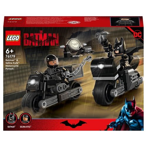 LEGO DC Inseguimento sulla Moto si Batman e Selina Kyle