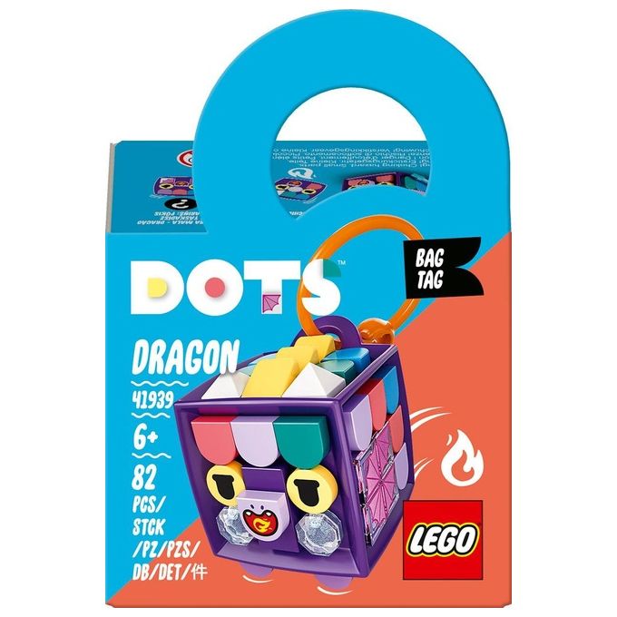 LEGO Dots Bag Tag Dragon