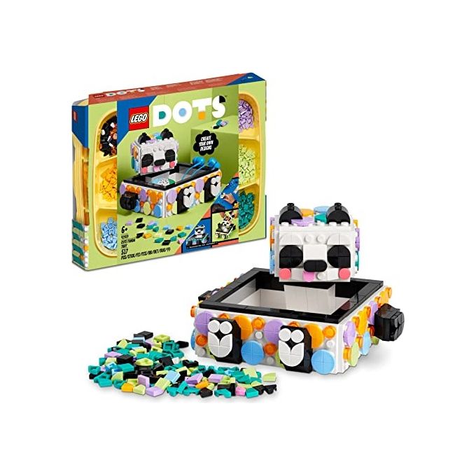 Lego Dots Il Simpatico Panda Portaoggetti