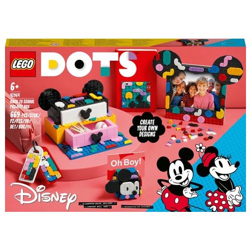 LEGO Dots Kit Back To School di Topolino e Minnie