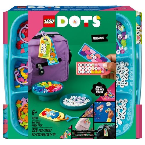 LEGO Dots Multipack Bag Tag Messaggi