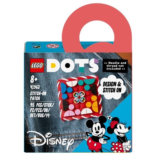 LEGO Dots Patch Stitch-On Topolino e Minnie