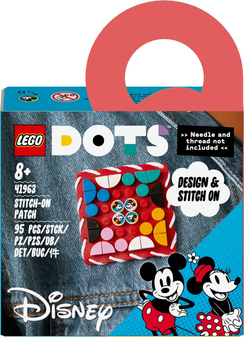 LEGO Dots Patch Stitch-On