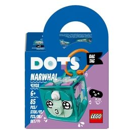 LEGO Dots Portachiavi Bag Tag Narvalo