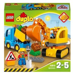 LEGO DUPLO Town Camion E Scavatrice Cingolata 10812