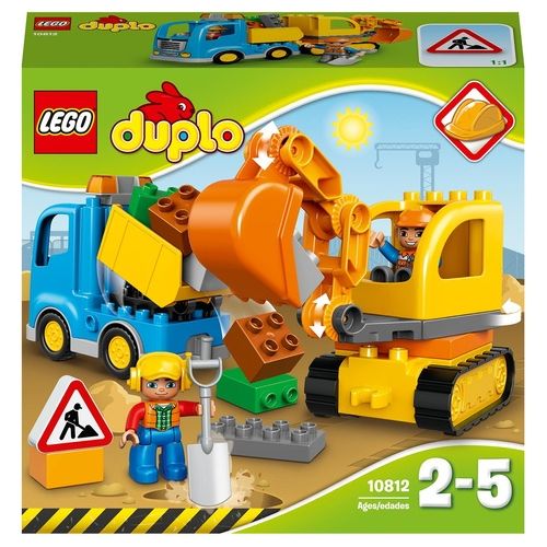 LEGO DUPLO Town Camion E Scavatrice Cingolata 10812