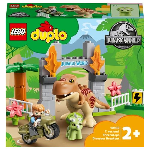 LEGO Duplo Fuga del T.Rex e del Triceratopo