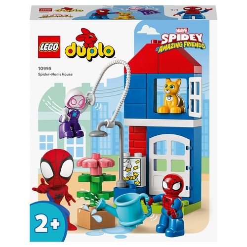 LEGO DUPLO Marvel 10995 La Casa di Spider-Man, Set di Giochi con Spidey e i Suoi Fantastici Amici, Idea Regalo Supereroi