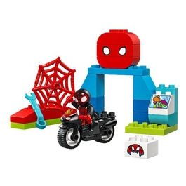 DUPLO Marvel L'Avventura in Moto di Spin Gioco Educativo per Bambini e Bambine da 2 Anni con Moto Gicattolo Playset Basato sulla Serie TV Spidey e i Suoi Fantastici Amici 10424