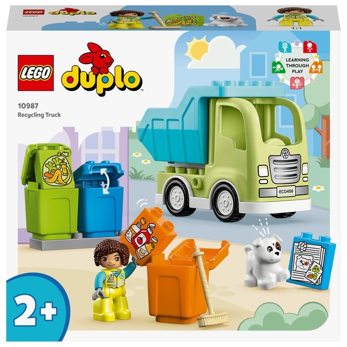 LEGO DUPLO - 10931 Camion e Scavatrice Cingolata - Playpolis shop online  Italia