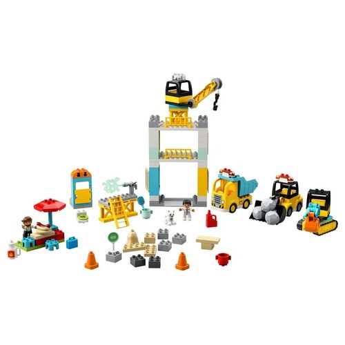 LEGO Duplo Town Cantiere Con Gru a Torre