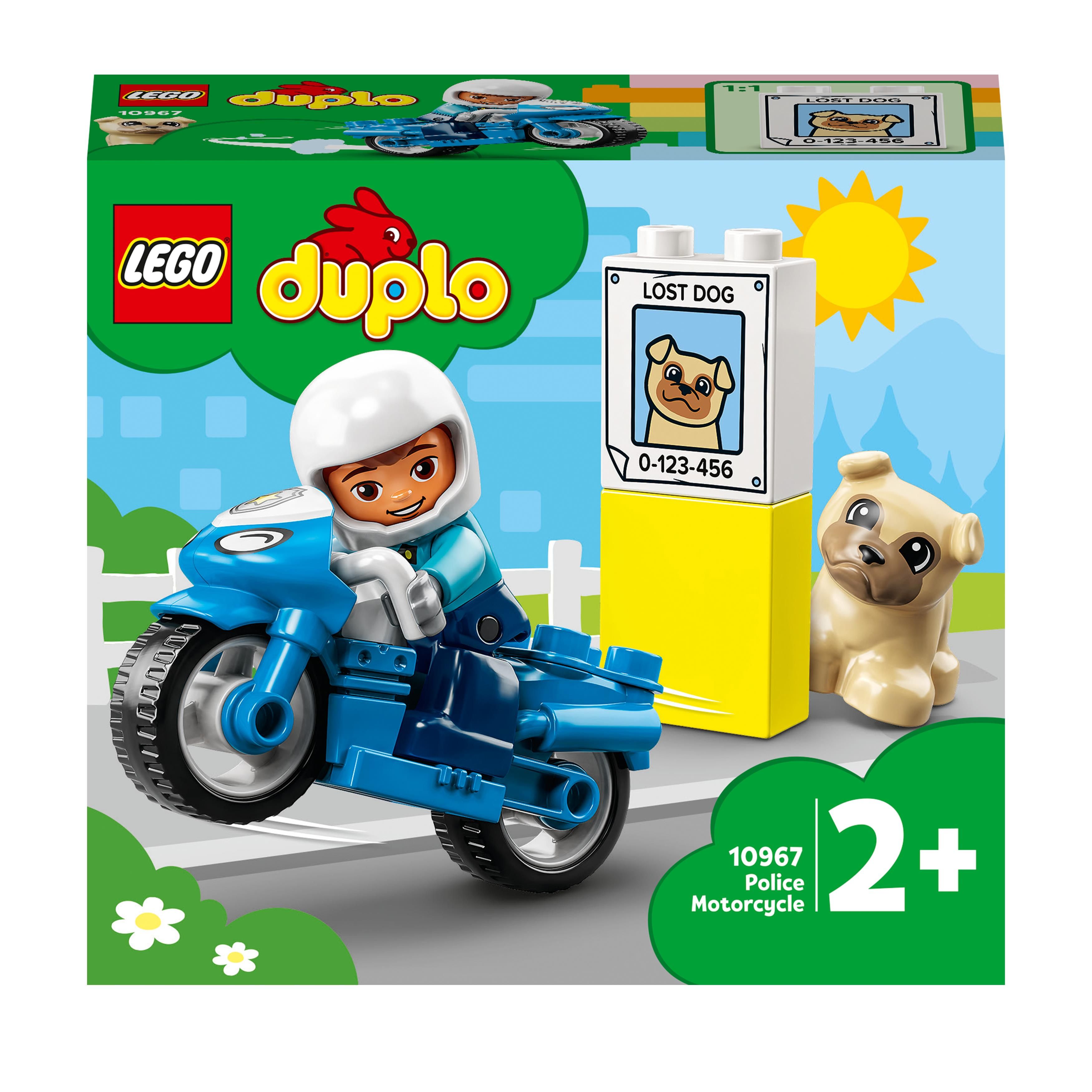 LEGO Duplo Town Moto della Polizia