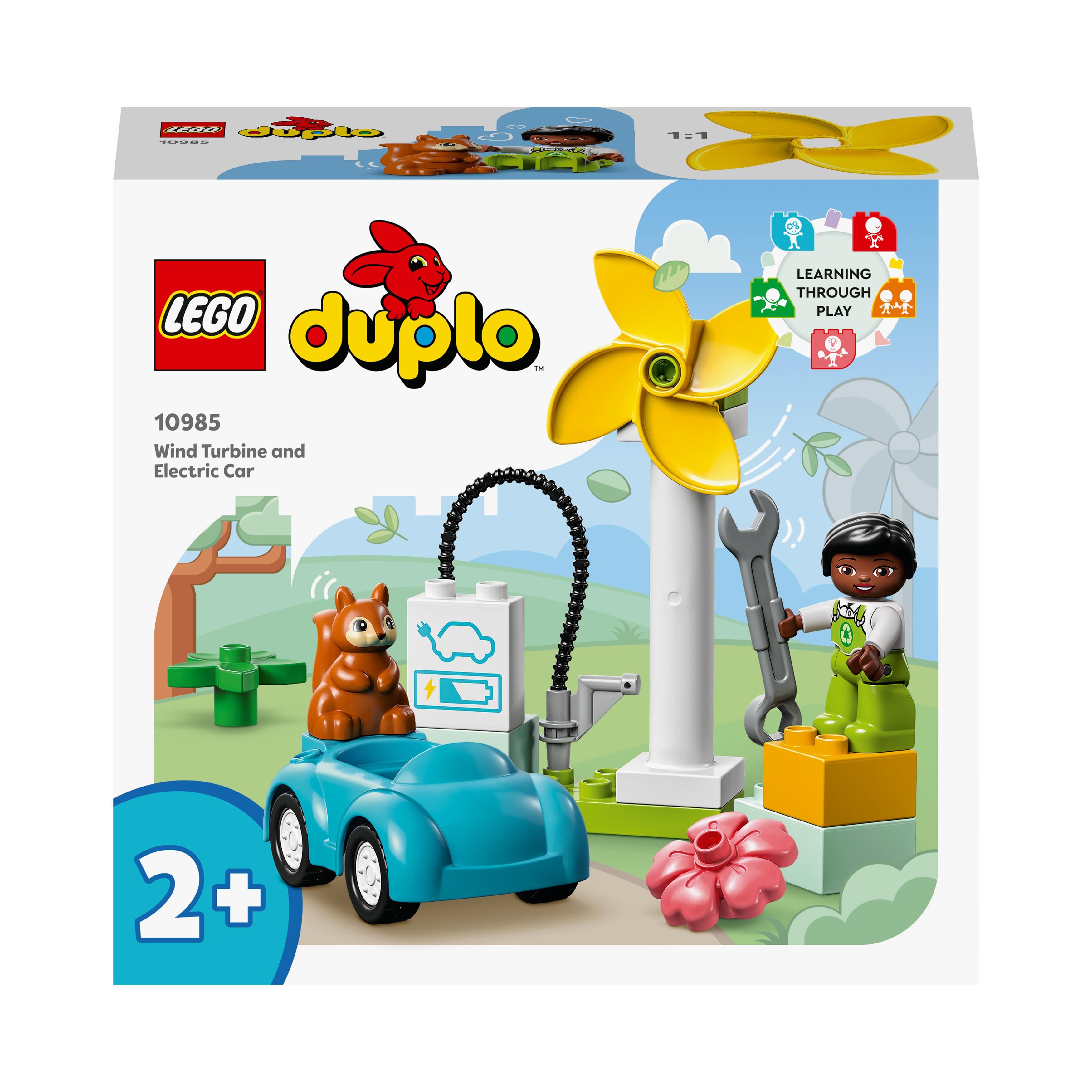 LEGO DUPLO Town 10956 Parco dei Divertimenti, Giocattoli per Bambini di 2  Anni, Parco Giochi con