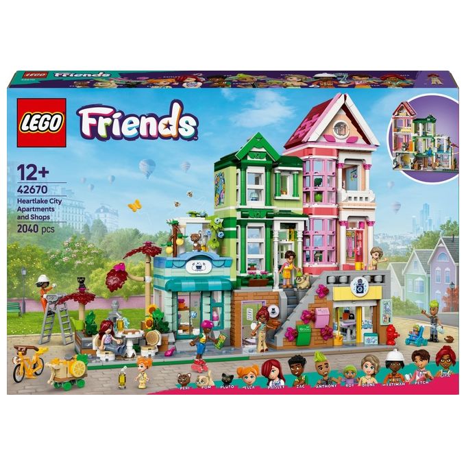 LEGO Friends Appartamenti e Negozi di Heartlake City