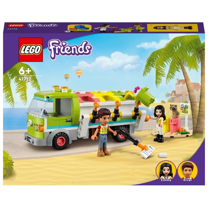 LEGO Friends Camion Riciclaggio dei Rifiuti