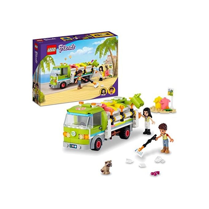 Lego Friends Camion Riciclaggio dei Rifiuti