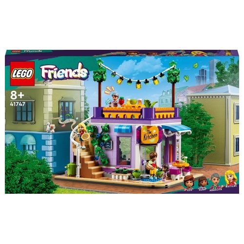LEGO Friends 41747 Cucina Comunitaria di Heartlake City con Accessori Giocattolo, Compatibile con Centro Comunitario (41748)