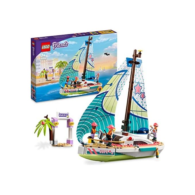 Lego Friends L?Avventura in Barca a Vela di Stephanie