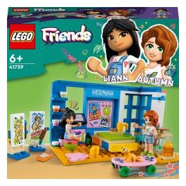 LEGO Friends 41739 La cameretta di Liann, Camera da Letto a Tema Artistico con Mini Bambolina Autumn, Giochi per Bambini 6+