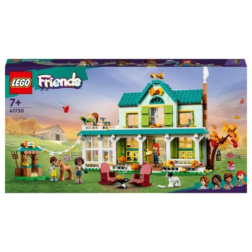 LEGO Friends 41730 La Casa di Autumn, Set Casa delle Bambole con Accessori, Animali Domestici e Mini Bambolina Mia