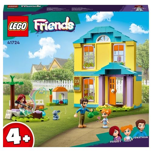 LEGO Friends 41724 La Casa di Paisley, Casa delle Bambole con Accessori, Giochi per Bambina e Bambino 4+ Anni, Idea Regalo