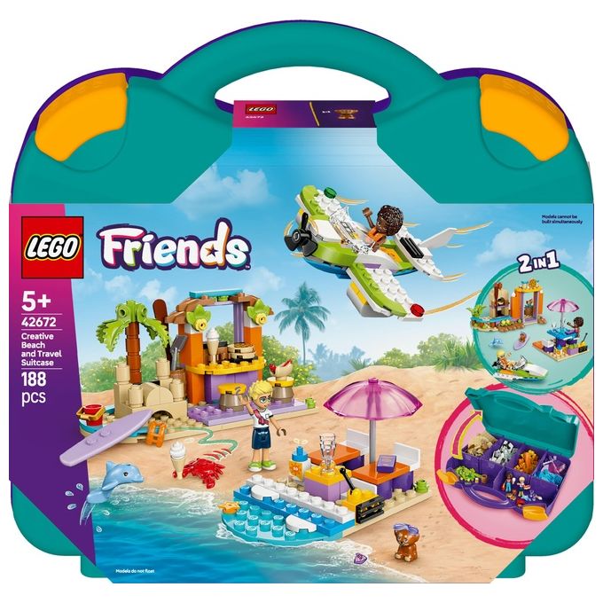 Image of LEGO Friends Valigia Creativa da Spiaggia e da Viaggio