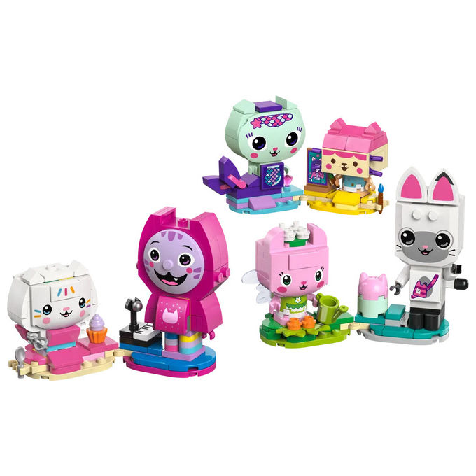 LEGO Gabby's Dollhouse Gli Amici Gattini Costruibili 324 Pezzi