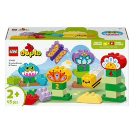 Lego, Giardino e Fiori Creativi Duplo, Set costruzioni, 45 pz