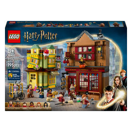 Harry Potter Accessori Quidditch e Gelateria, Set Costruzioni Diagon Alley