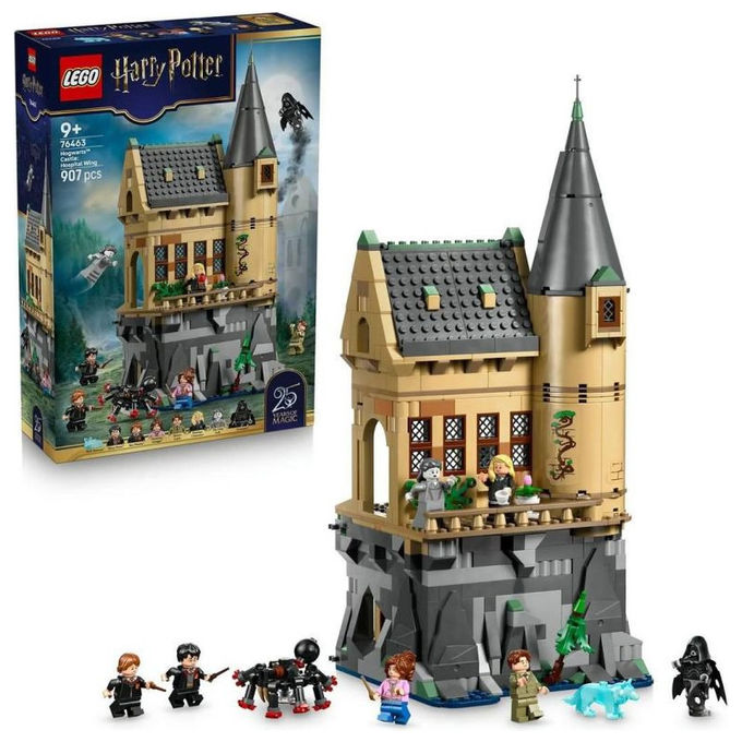 LEGO Harry Potter Castello di Hogwarts Ala dell'Infermeria 76463 Include 7 Minifigure