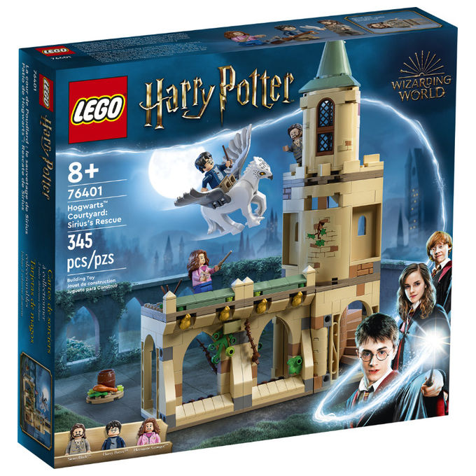 Lego Harry Potter Cortile di Hogwarts: Il Salvataggio di Sirius