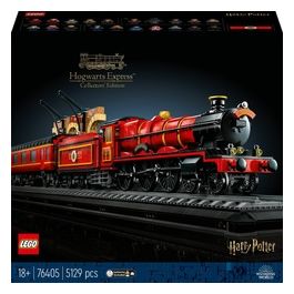 LEGO Harry Potter 76405 Hogwarts Express - Edizione del Collezionista, Modellino da Costruire Replica Treno a Vapore dei Film