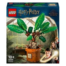 LEGO Harry Potter Mandragola Personaggio Giocattolo con Vaso da Costruire Creatura Magica con Arti e Bocca Mobili Giochi per Bambini e Bambine da 10 Anni Idea Regalo Decorativa da Collezione 76433