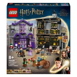 LEGO Harry Potter Olivander e Madama McClan: Abiti per Tutte le Occasioni 2 Modelli di Negozi Giocattolo da Costruire con 6 Minifigure Giochi Creativi per Bambini da 8 Anni da Collezione 76439