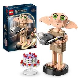 Harry Potter 76421 Dobby l'Elfo Domestico, Modello Snodabile di Personaggio Iconico, Gioco da Collezione, Regalo 8+ Anni