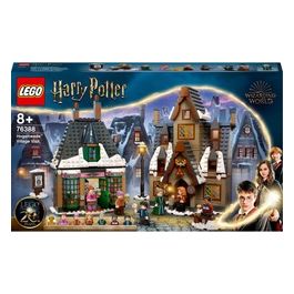 LEGO Harry Potter 76388 Visita al Villaggio Di Hogsmeade, 2 Case Giocattolo e 6 Minifigure, Giochi per Bambini da 8 Anni