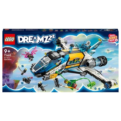 LEGO DREAMZzz 71460 Il Bus Spaziale del Signor Oz, Astronave Giocattolo da Costruire in 2 Modi con Mateo, Z-Blob e Logan