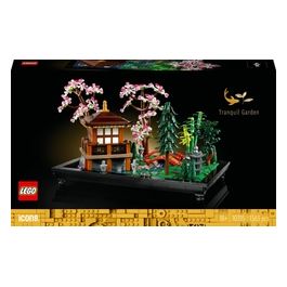 LEGO Icons 10315 Il Giardino Tranquillo, Kit Giardino Botanico Zen per Adulti con Fiori di Loto, Regalo per Donna e Uomo