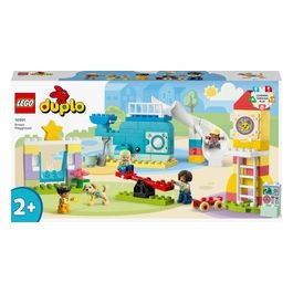 LEGO DUPLO 10991 Il Parco Giochi dei Sogni, Giochi per Bambini 2+ Anni con Balena e Razzo da Costruire con i Mattoncini