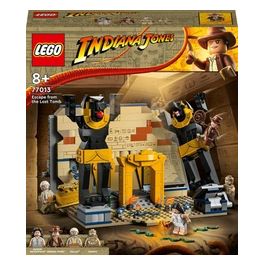 LEGO Indiana Jones 77013 Fuga dalla Tomba Perduta, Gioco con Tempio e Minifigure della Mummia da I Predatori dell'Arca Perduta